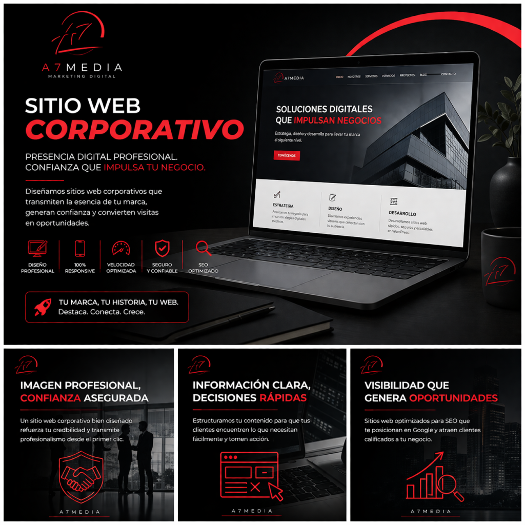 sitio web corporativo