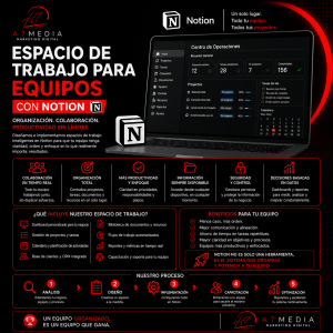 espacio de trabajo en Notion